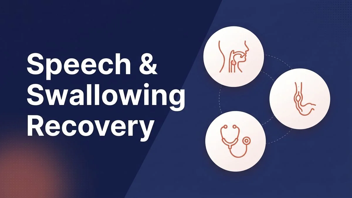 Speech & Swallowing After Oral Surgery: Recovery Guide