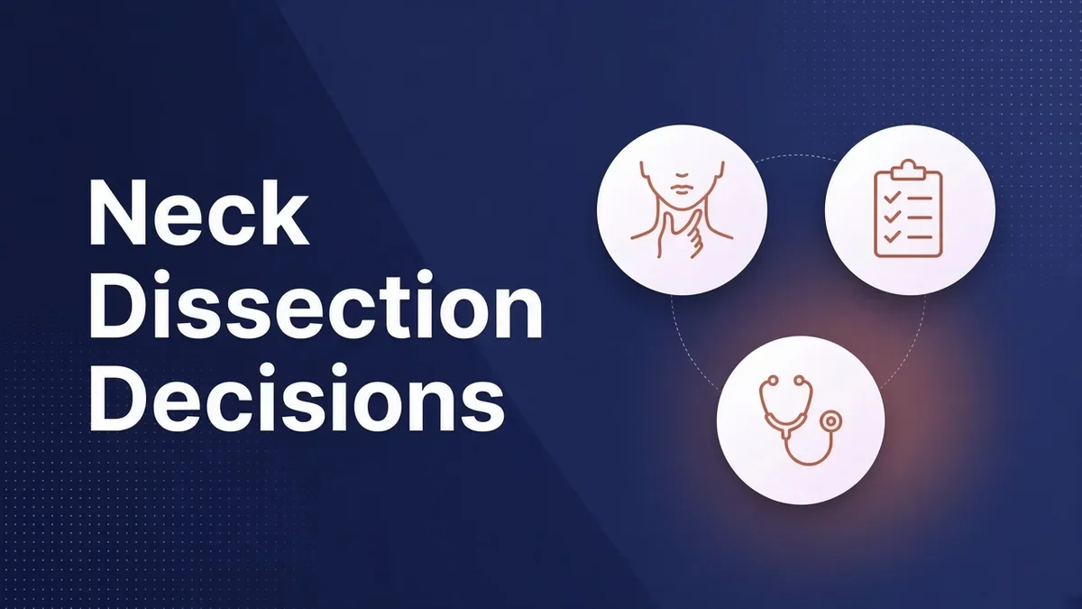When Does Mouth Cancer Need a Neck Dissection?